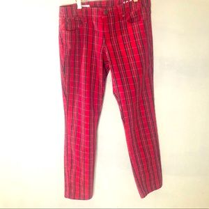 Gap Plaid Jeans